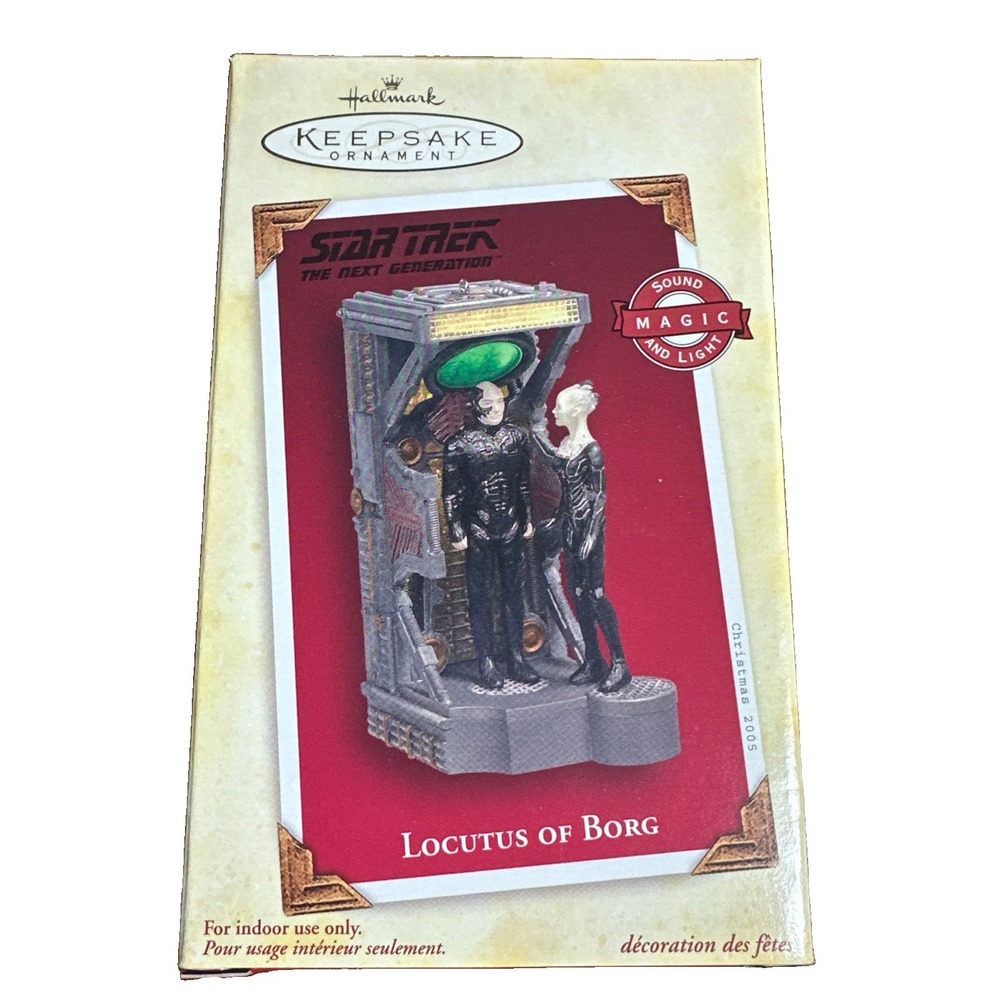 2005 Hallmark Star Trek Locutus Of Borg Keepsake Ornament